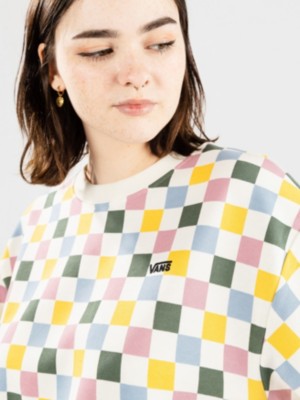 Vans on sale sweater checkered